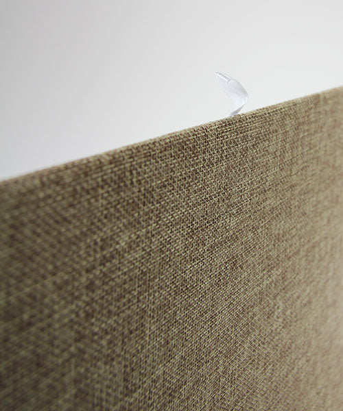DIS3900 = Burlap Display Pad 14"  x 7-5/8"