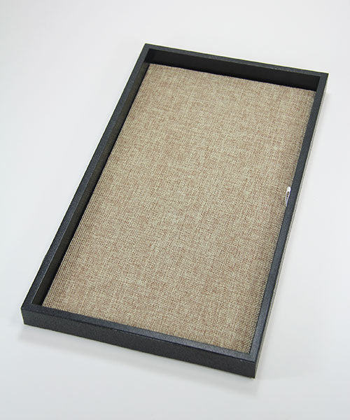 DIS3900 = Burlap Display Pad 14"  x 7-5/8"