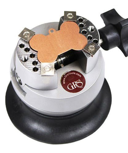 G03684 = GRS Microblock Engraving Ball Vise with Attachments