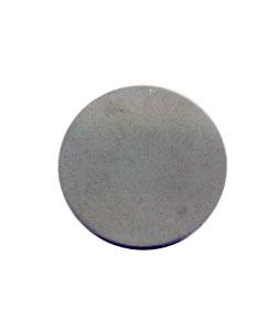 MSN10224 = NICKEL SILVER SHAPE - ROUND 24ga 1/2''  (Pkg of 6)