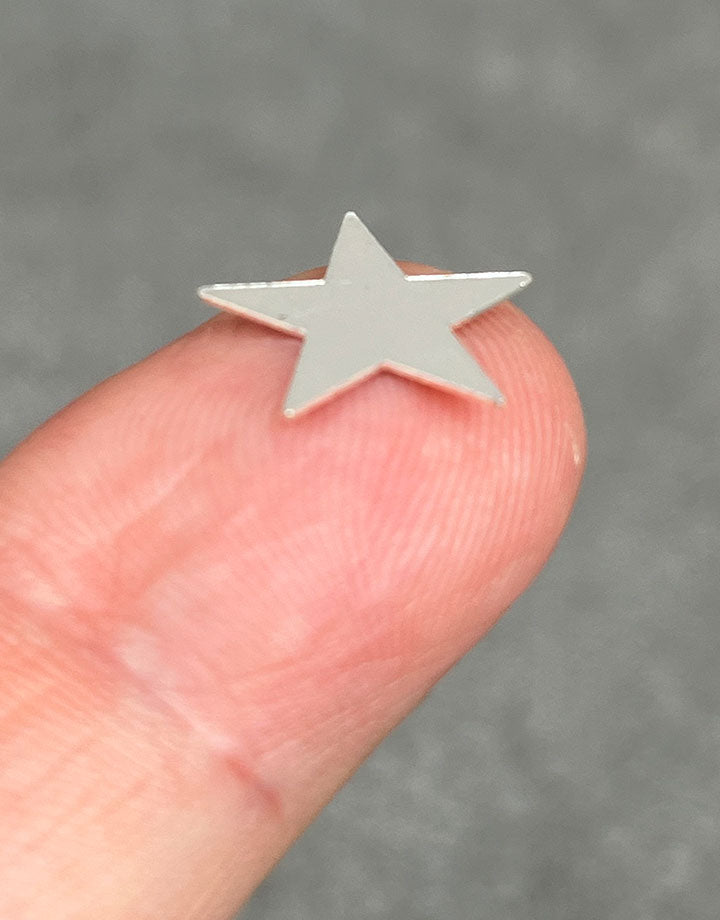 MSS53725 = Sterling Star Stamping 15mm x 25ga (Pkg of 2)