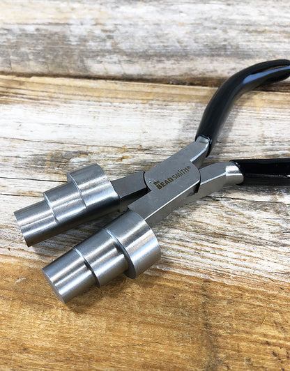 PL6464 = Double Wire Looper Pliers with 3 Steps (13-16-20mm) by Beadsmith
