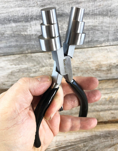 PL6464 = Double Wire Looper Pliers with 3 Steps (13-16-20mm) by Beadsmith