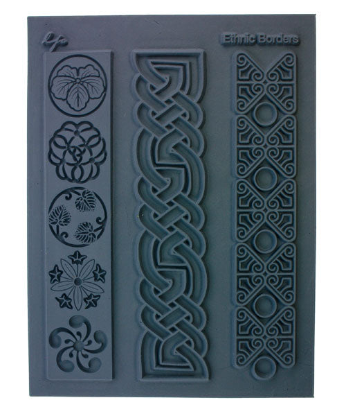 PN4702 = Texture Stamp - Ethnic Borders by Lisa Pavelka