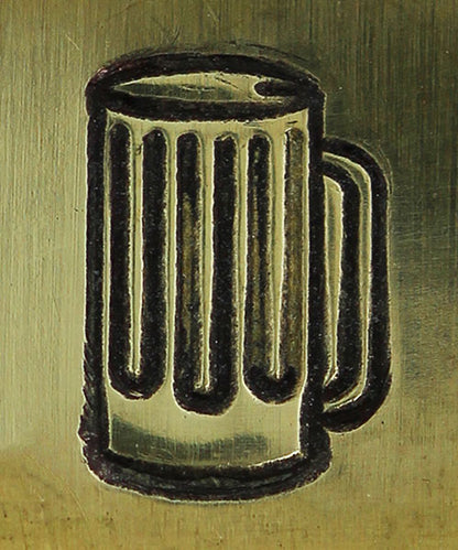 PN5643 = DESIGN STAMP 6mm - beer mug