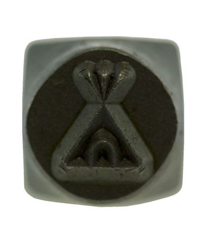 PN5673 = DESIGN STAMP 6mm - teepee