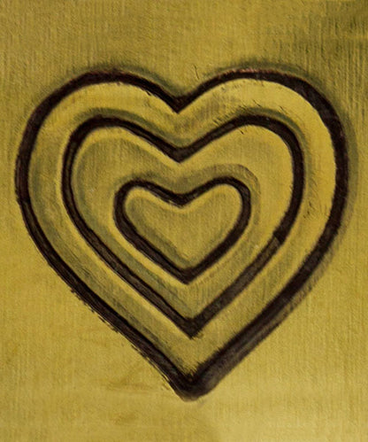 PN5713 = DESIGN STAMP ELITE JUMBO 10mm - triple heart
