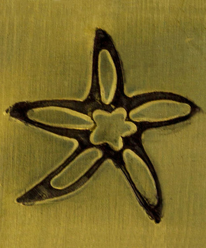 PN5716 = DESIGN STAMP ELITE JUMBO 10mm - star fish