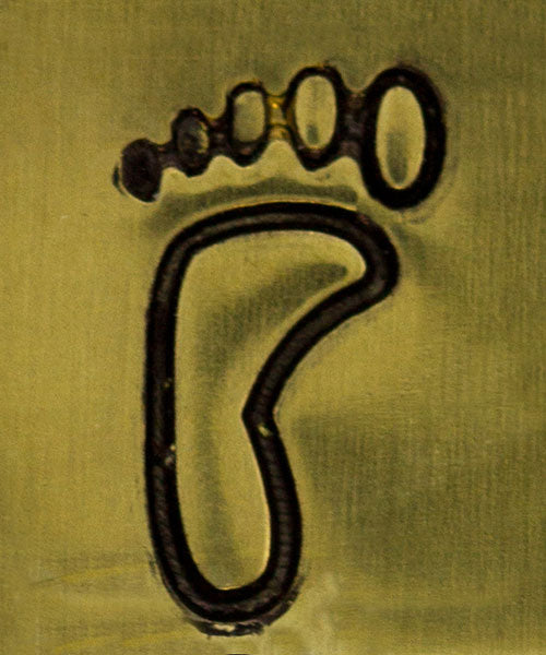 PN5719 = DESIGN STAMP ELITE JUMBO 10mm - left foot