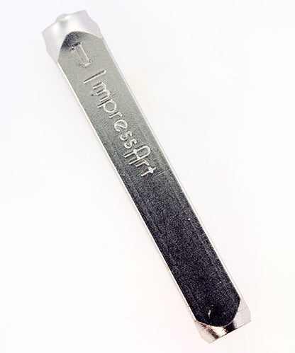 PN6490 = ImpressArt Design Stamp - Greek letter IOTA 6mm
