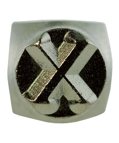 PN6503 = ImpressArt Design Stamp - Greek letter CHI 6mm