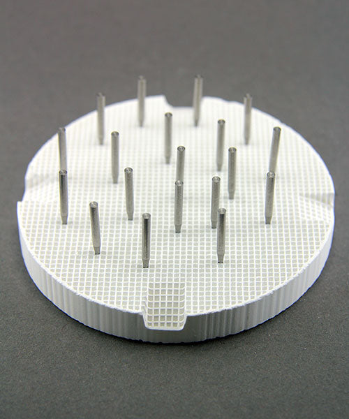 SO4446 = Mini Honeycomb Soldering Board - (2 Boards with Small Holes & Metal Pins)