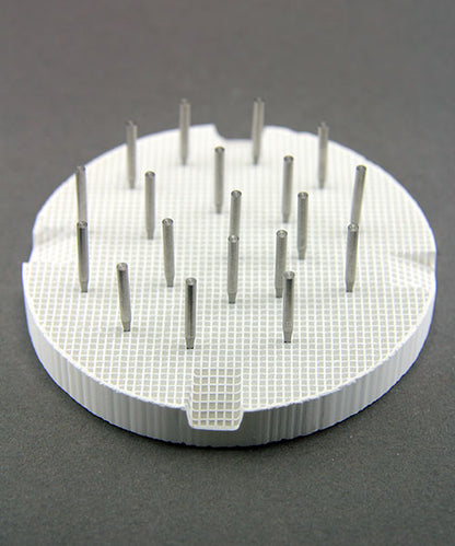 SO4446 = Mini Honeycomb Soldering Board - (2 Boards with Small Holes & Metal Pins)