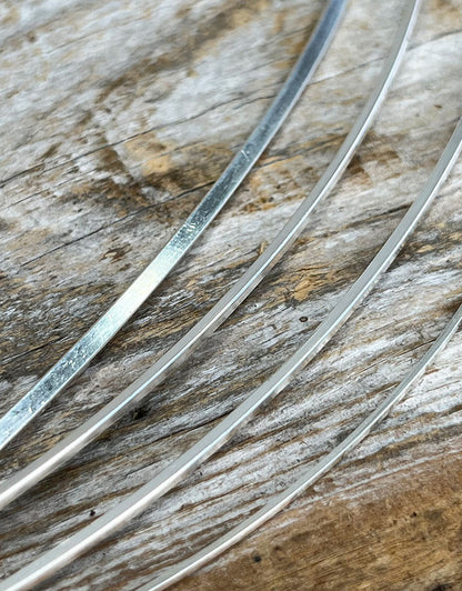 SSW = Square Sterling Silver Wire