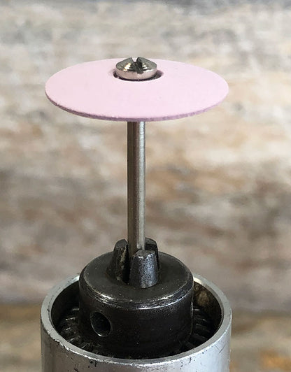 ST1334 = Sil-Car Medium Knife Edge Polishing Wheel (pkg/10)