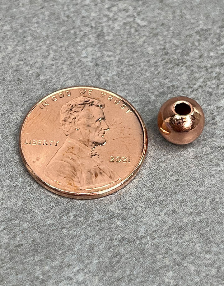 ABCU = Copper Round Beads