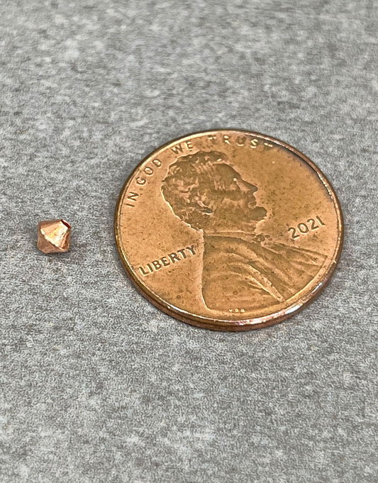 ABCU-RMX = Copper Rhombo Beads (Pkg of 100)