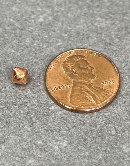 ABCU-RMX = Copper Rhombo Beads (Pkg of 100)