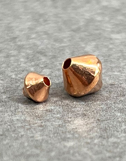ABCU-RMX = Copper Rhombo Beads (Pkg of 100)