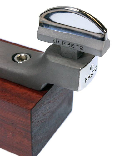 AN8214B = Fretz M-114B 3mm Convex Cuff Stake 36mm Long