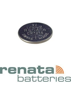 BA1216 = Battery - Renata 3v Lithium - #1216 (Pkg of 10)