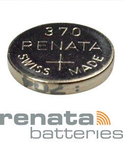 BA370 = Battery - Renata Mercury Free Watch #370 (SR920W) (Pkg of 10)