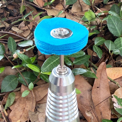 BF250X = 1" Mounted Buff for Final Polishing