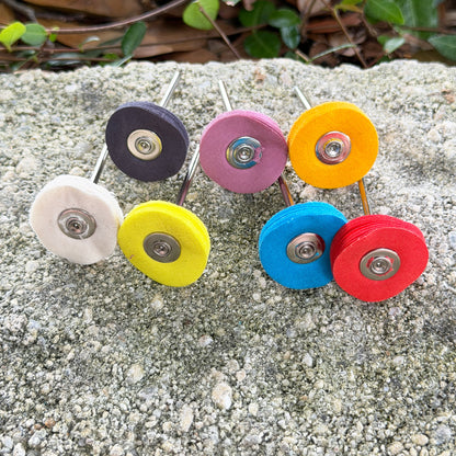 BF250X = 1" Mounted Buff for Final Polishing