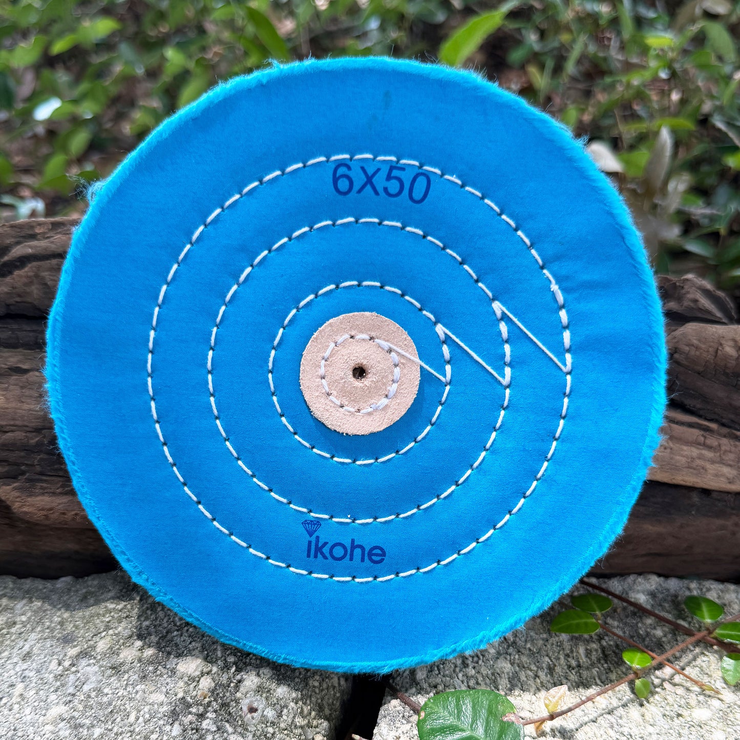BF3206 = Blue 6"x 50 Buff for Cutting & Pre-Polishing
