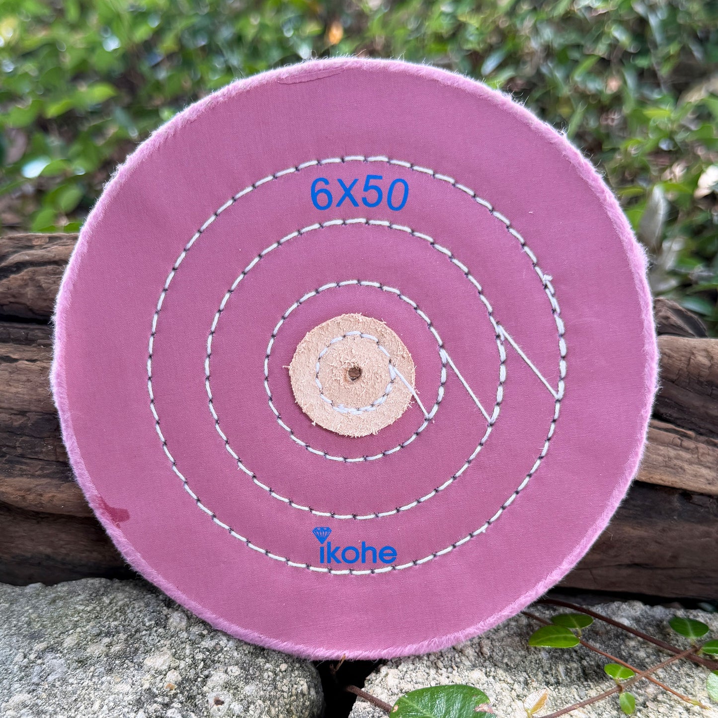 BF3606 = Rose 6"x 50 Buff for Removing Scratches, Blending