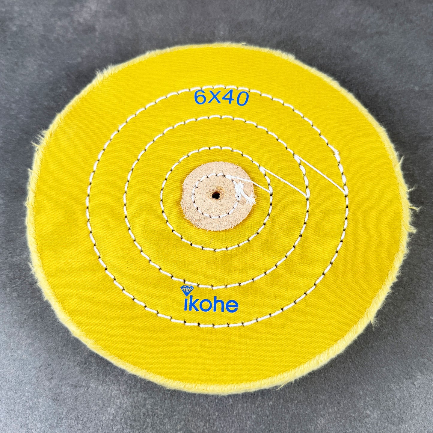 BF3706 = Gold 6"x 50 Buff for Extra Cutting, Harder Than Yellow