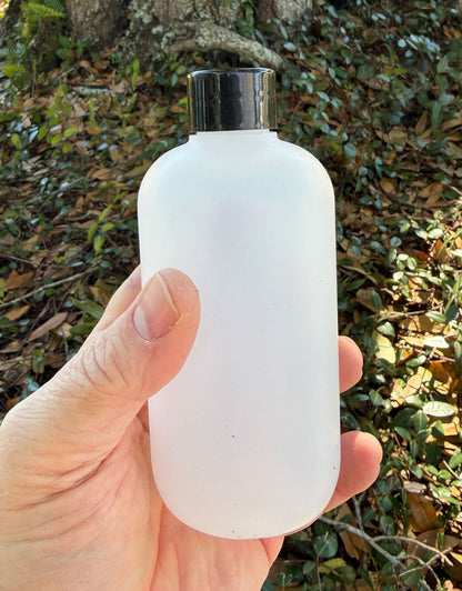 BO108 = 8oz Plastic Bottles (Pkg/6)