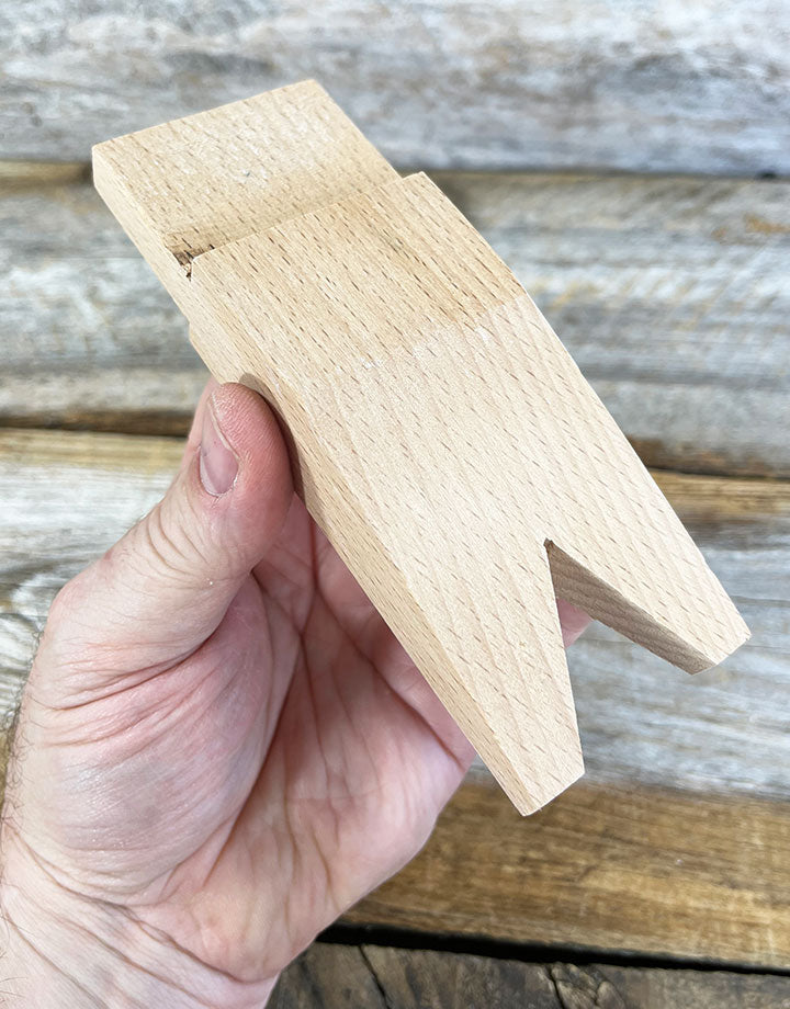 BP1038 =Wood  Bench Pin with V-Slot