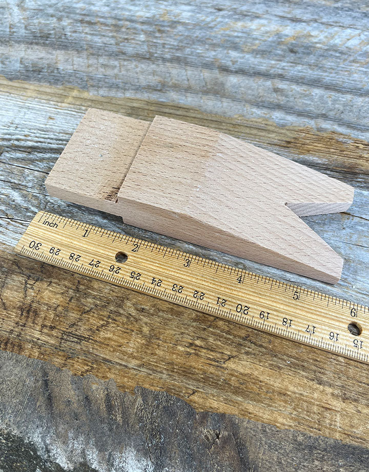 BP1038 =Wood  Bench Pin with V-Slot