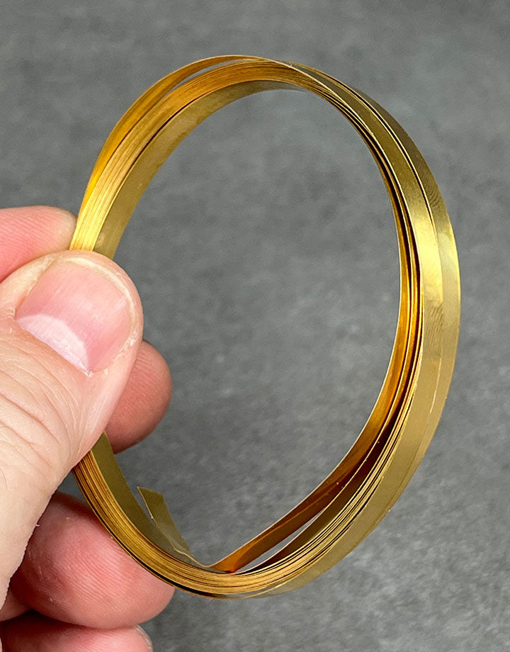 BPBW = Brass Bezel Wire 4.78mm x 26ga