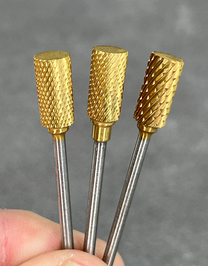 BR140XT = Inside Ring Burs 1/4'' dia. Titanium Nitride