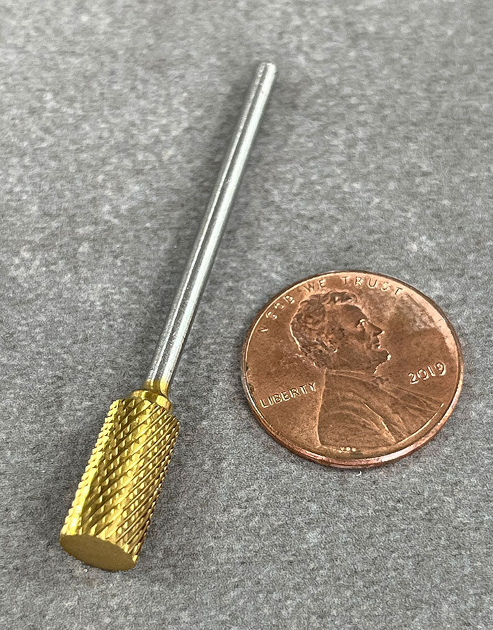 BR140XT = Inside Ring Burs 1/4'' dia. Titanium Nitride