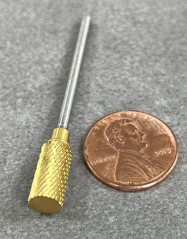 BR140XT = Inside Ring Burs 1/4'' dia. Titanium Nitride