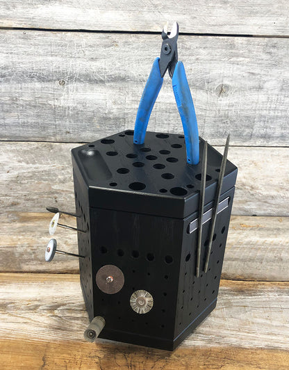 BR1496 = Bur and Tool Holder with Magnetic Strips