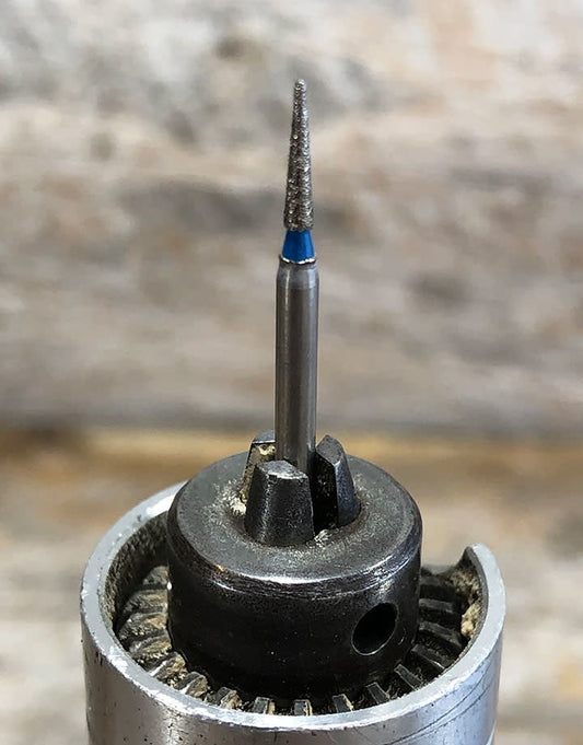 BR1603 = Blu Diamond Bur Cone (10.1 x 1.8mm)