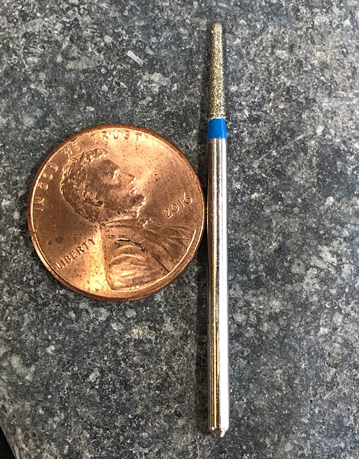 BR1604 = Blu Diamond Bur Cone (8.3 x 2.0mm)