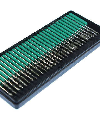 BR16061 = Diamond Bur Set 30pcs Small 120 Grit
