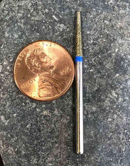 BR1606 = Blu Diamond Bur Rounded Cone (15.3 x 2.4mm)