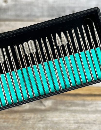 BR16071 = Diamond Bur Set 30pcs Large 120 Grit