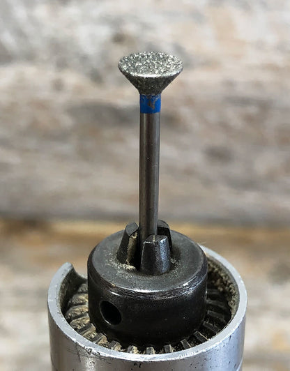 BR1610 = Blu Diamond Bur Inverted Cone (3.9 x 7.6mm)