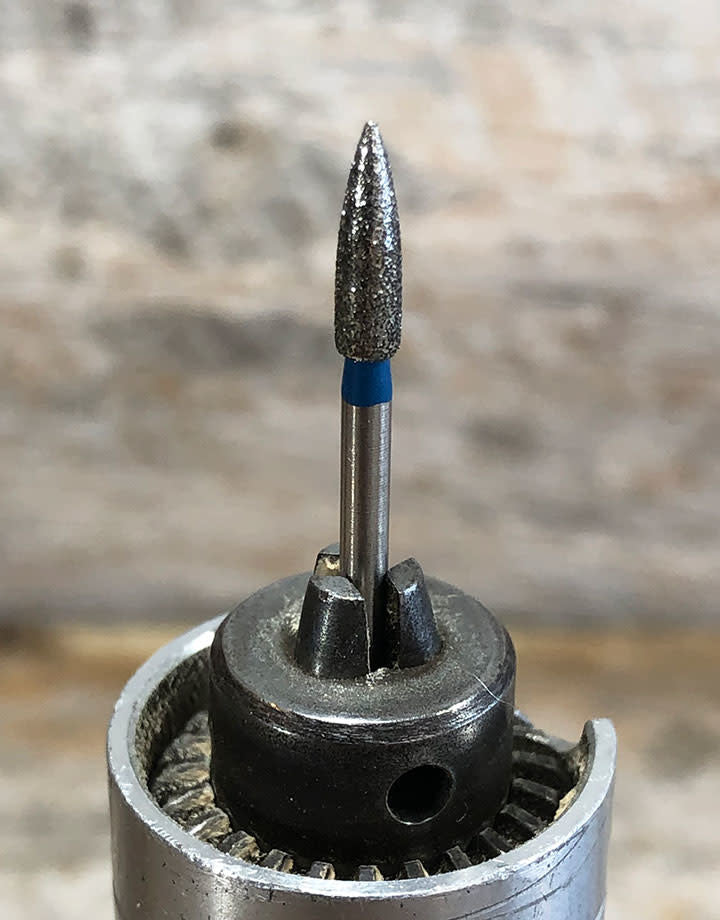 BR1612 = Blu Diamond Bur Bullet (9.2 x 3.0mm)