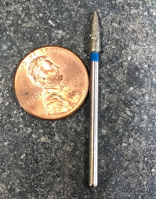 BR1612 = Blu Diamond Bur Bullet (9.2 x 3.0mm)