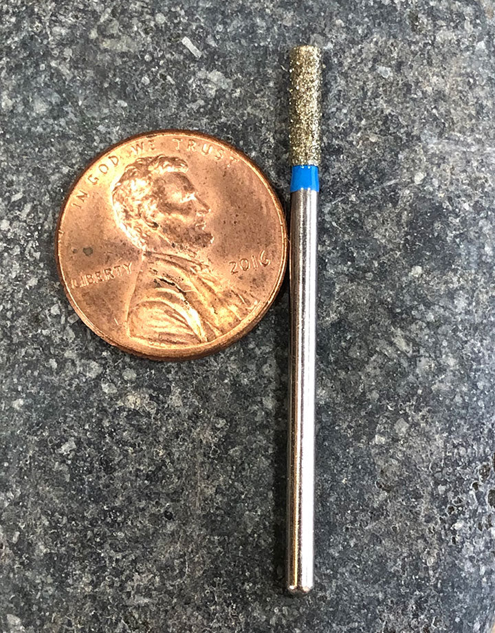 BR1613 = Blu Diamond Bur Cylinder (9.5 x 2.7mm)