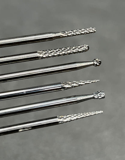 BR1900 = Dedeco Carbide Bur Set for Detail Work (6pcs)