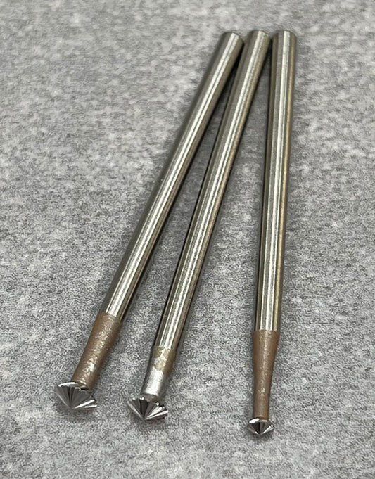 BR3633 = High Speed Steel 45deg Bearing Bur Extra Fine 3.3mm